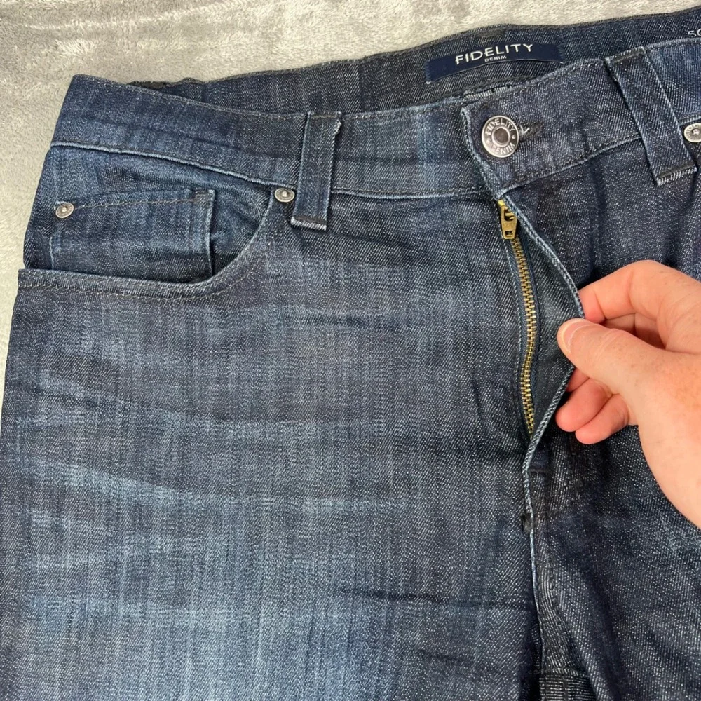 Fidelity Denim message accented effortlessly